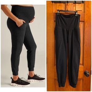 Beyond Yoga Spacedye Beyond the Bump Maternity Midi Jogger - S